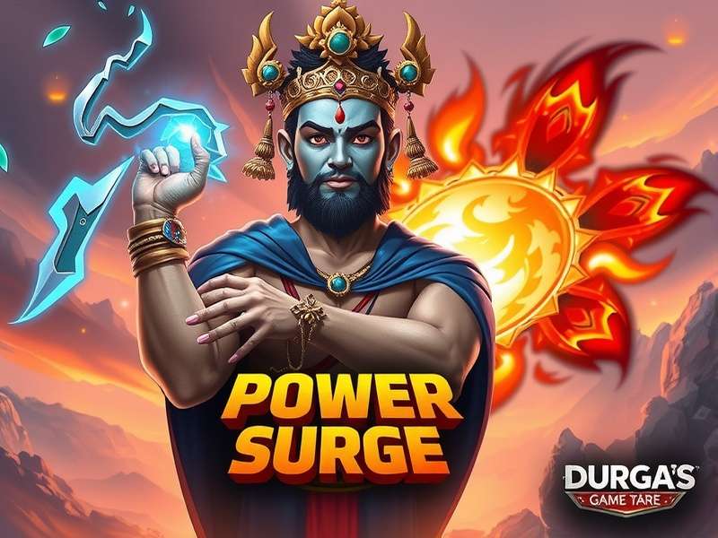 Durga S Power Surge Game Banner